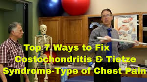 Treatment for costochondritis with chiropractic certainly helps reduces the pain but may not cure the condition. Top 7 Ways To Fix Most Costochondritis Tietze Syndrome Chest Pain Exercises Treatments Youtube
