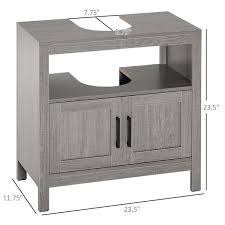 Kleankin Pedestal Sink Storage Cabinet