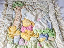 pooh baby blanket disney quilted