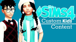 the sims 4 custom content kids edition