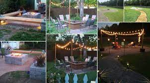15 diy backyard and patio lighting