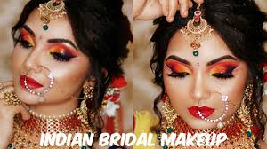north indian style bridal makeup look