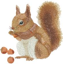 Squirrel Free Embroidery Design Free Embroidery Designs