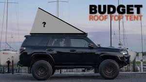 budget clams diy roof top tent rtt