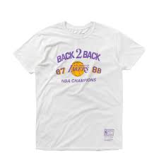 Display your spirit with officially licensed la lakers locker room champs. Buy Back 2 Back Tee Lakers T Shirt
