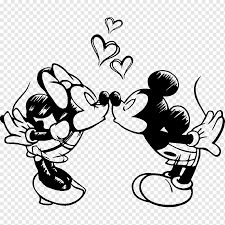 Minnie Mouse Mickey Mouse Drawing Donald Duck Sketch, cartoon wedding,  love, white, hand png | Minnie mouse drawing, Mickey mouse sketch, Mickey  mouse drawings