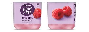 raspberry nonfat yogurt light fit