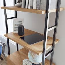 4 Shelf Wall Mounted Bookcase