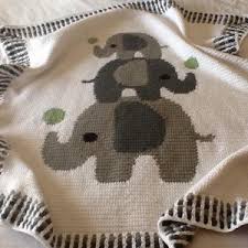 If you would like to view the uk version, go to baby elephant crochet applique pattern (uk version). Crochet Baby Blanket Three Elephants Crochet Pattern By Pattern World