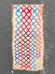 azilal colored berber carpet