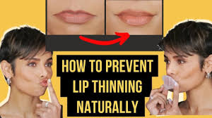 prevent lip thinning with lip exercises
