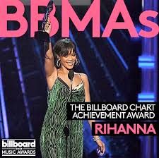 Congrats Rihanna Billboard Chart Achievement Award