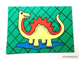 Use the up and down arrow keys to control the dinosaur. Doodle Art Tekening Dinosaurus