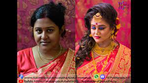 modern reception bengali makeup