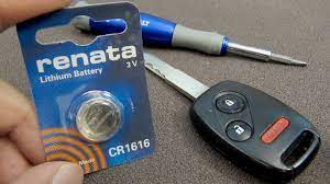 how to replace honda key fob battery on
