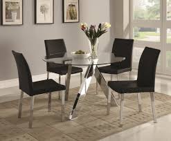 Sleek Round Glass Dining Tables That