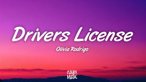 Olivia rodrigo drivers license drivers license. Olivia Rodrigo Drivers License Lyrics Video Youtube