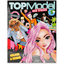 top model colour and design book with