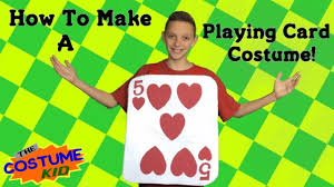 make a diy playing card costume you
