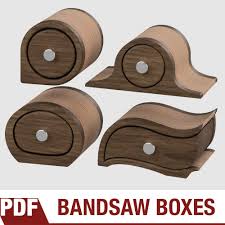 Bandsaw Box Templates