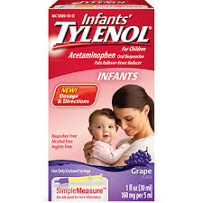 Infants Tylenol Oral Suspension Dosage Rx Info Uses