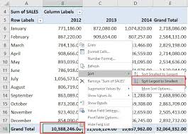 excel pivot table other functions