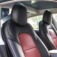 Taptes seat cover installation and review! Tesla Model 3 Leather Seat Covers For Front Seats Tesla Seats Replacement