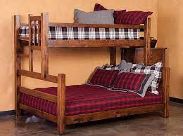 Wooden Bunk Beds Twin Over Queen