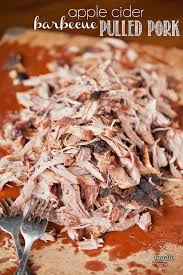 apple cider brined smoked pulled pork