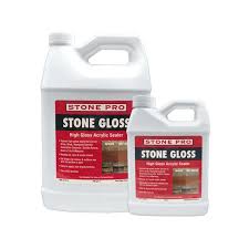 stone gloss shiny sealer for stone