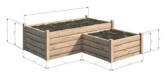 Multi Level 6x6 Raise Garden Bed Plans