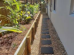 Narrow Side Of House Landscaping Cairns