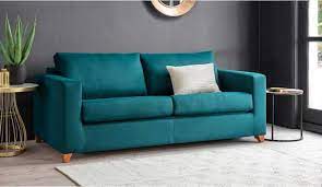 how to decorate with a teal sofa blog