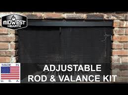 Midwest Hearth Rod And Valance Kit For