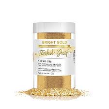 bakell bright gold edible glitter 25