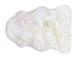 sheepskin single pelt rugs ivory