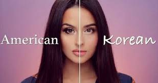 american makeup vs korean makeup know
