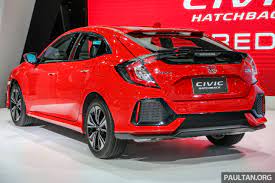 Find out all honda car models offered in malaysia. Bangkok 2018 Honda Civic Red Hatchback And Sedan Paultan Org