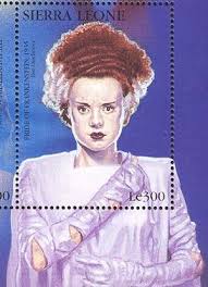 Stamp honouring Mary Shelley (1797-1851) [Elsa Lanchester in Bride of  Frankenstein, 1935] | Bride of frankenstein, Movie posters vintage, Book  stamp