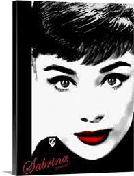 Audrey Hepburn Beauty Shot 3 Canvas