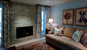 Modern Flagstone Fireplace To Give