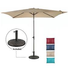 6 6 X 9 8ft Rectangular Patio Umbrella