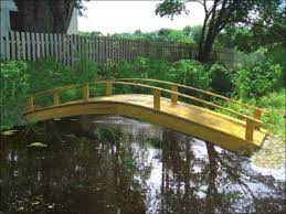 Amish Built Garden Bridges For