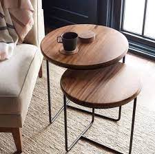 Round Coffee Table Set Of Two At Rs