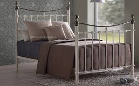 Brass Victorian Style Metal Bed Frame