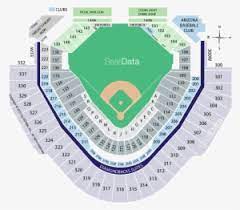 chase field seating chart row numbers