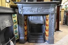 Victorian Tiled Combination Fireplace