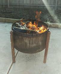 If you have these two redneck staple pieces lying around your yard (or know of a scrapyard where you can pick them up for next to nothing), you're well on your way to making a portable outdoor fire pit to light up your nights. Fire Barrel Drum Pit Fire Pit Furniture Barrel Fire Pit Burn Barrel