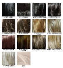 Ponytail Colour Chart Boo Boos Hair Luxury Hair