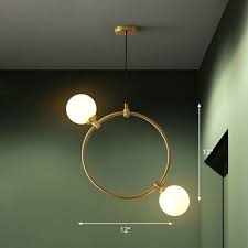 Simple Style Ball Pendant Chandelier